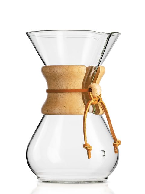 Chemex Classic Series Pour-Over Glass Coffeemaker, 6-Cup